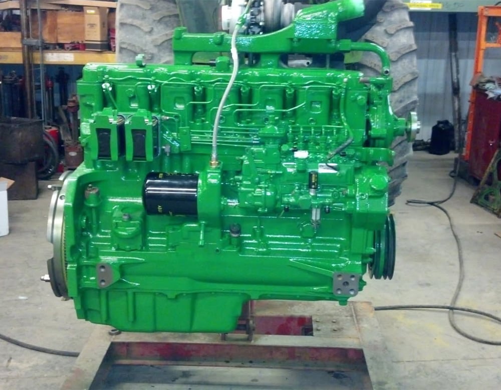 Green Tractor Image on display!